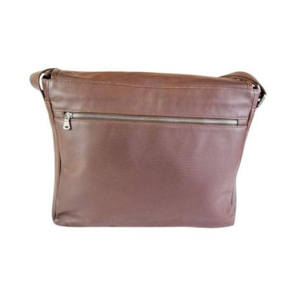 Gaspy Collection Anthony Leather Messenger Bag - Picture 4 of 5